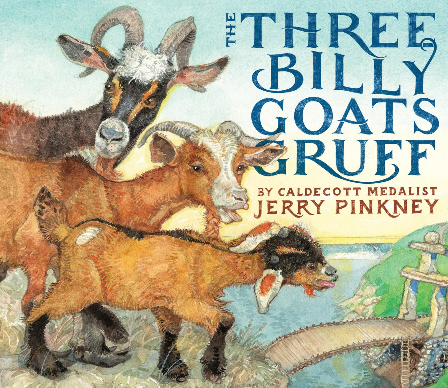 The Three Billy Goats Gruff by Pinkney, Jerry