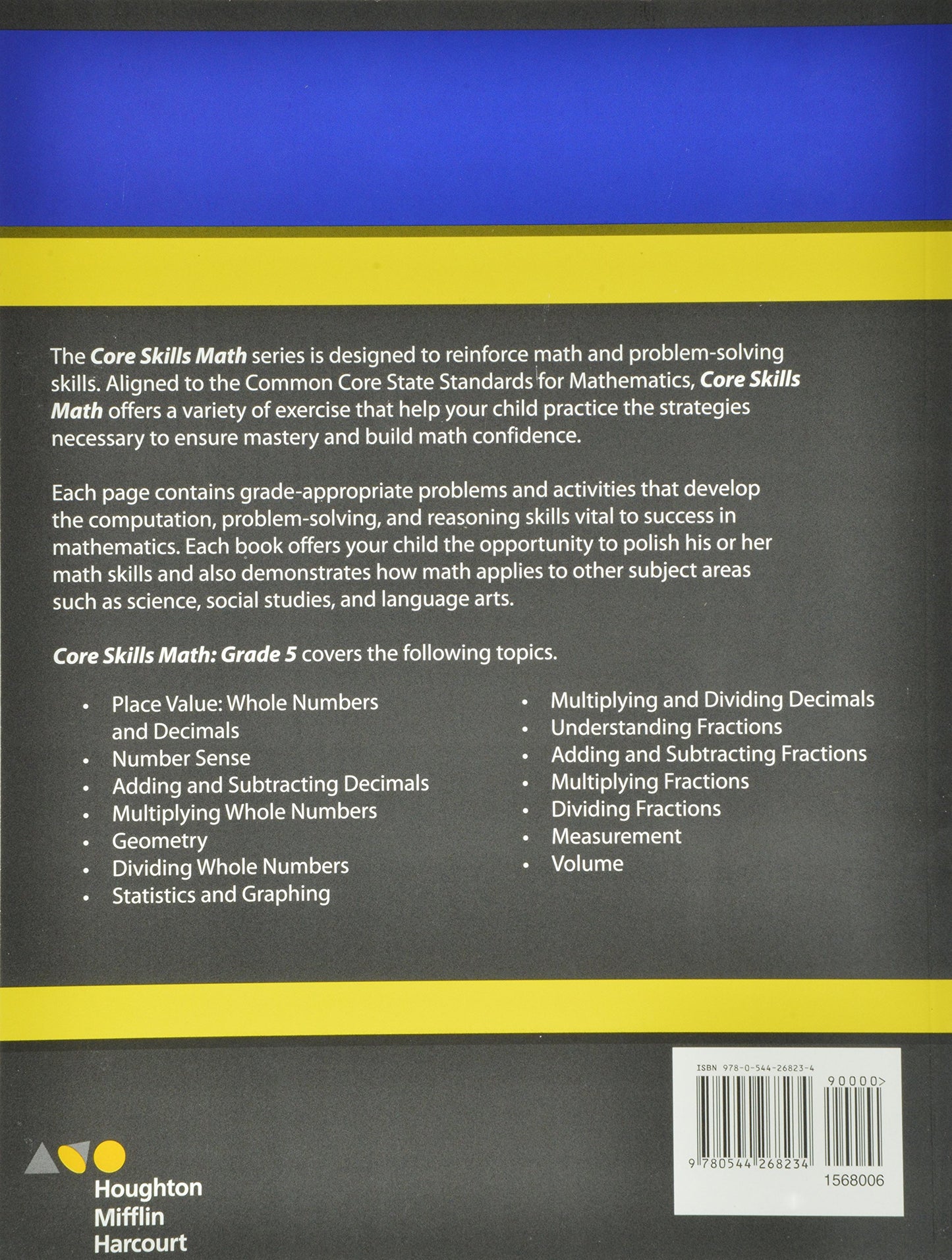 Steck-Vaughn Core Skills Mathematics: Workbook Grade 5