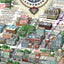 Savannah Historic District Illustrated Map.