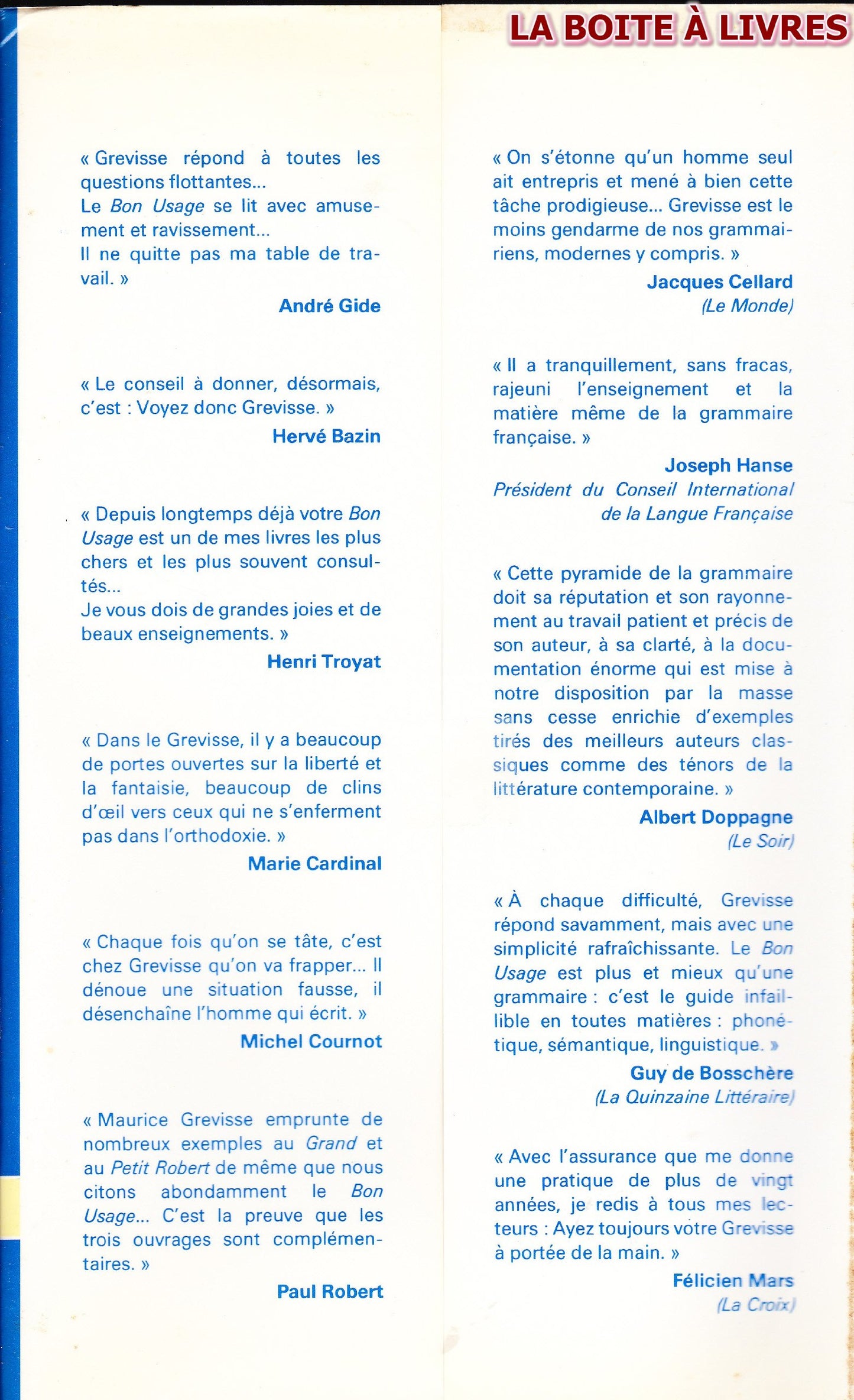 Le bon usage: Grammaire francaise, avec des remarques sur la langue francaise d'aujourd'hui (French Edition)
