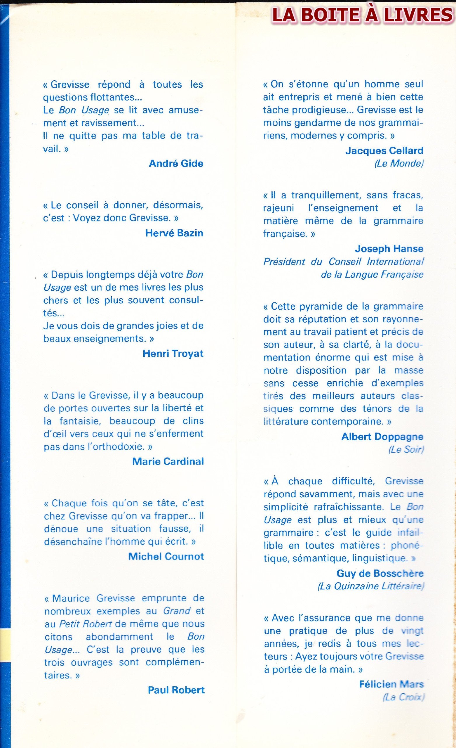 Le bon usage: Grammaire francaise, avec des remarques sur la langue francaise d'aujourd'hui (French Edition)