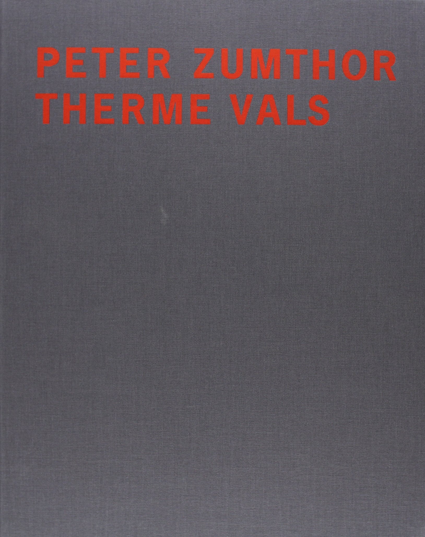 Peter Zumthor Therme Vals