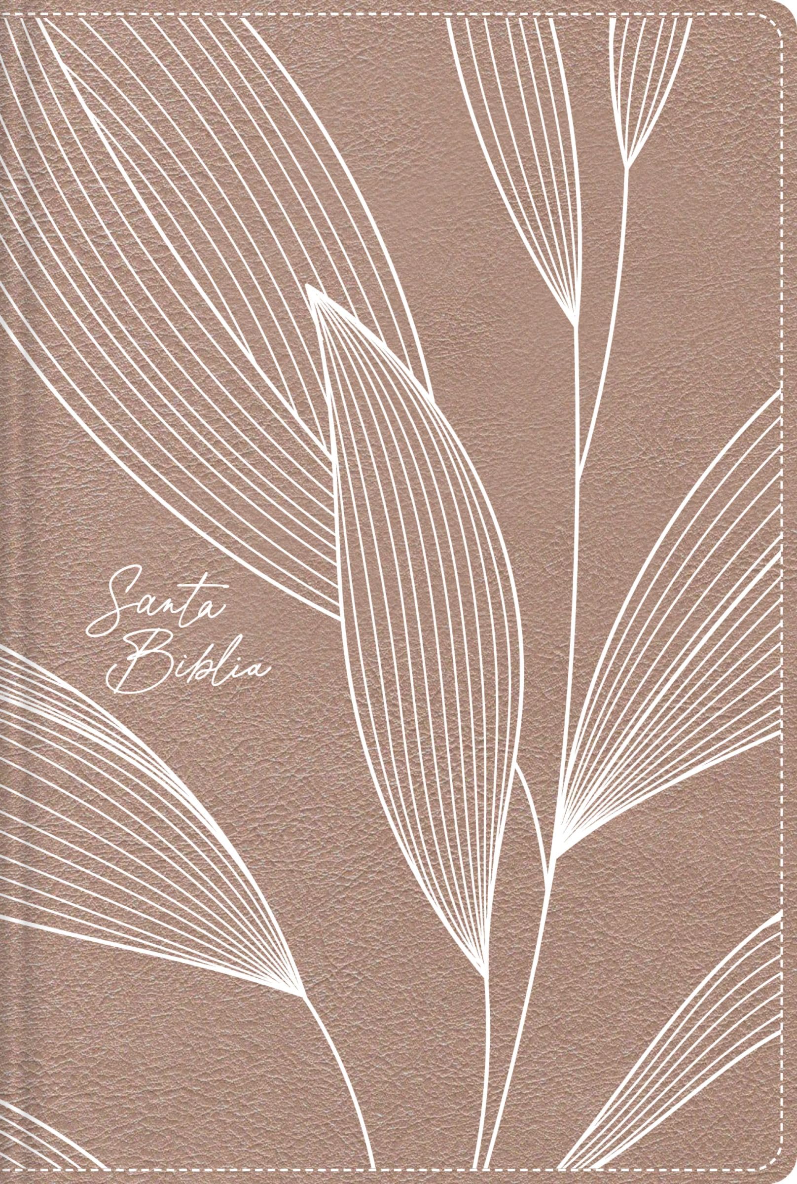 NBLA, Santa Biblia, Edición versificada, Tamao bolsillo, Leathersoft, Con cierre, Oro Rosa, Palabras de Jesús en rojo, Comfort Print (Spanish Edition)