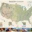 National Geographic: National Parks of the United States Wall Map (42 x 30 inches) (National Geographic Reference Map)