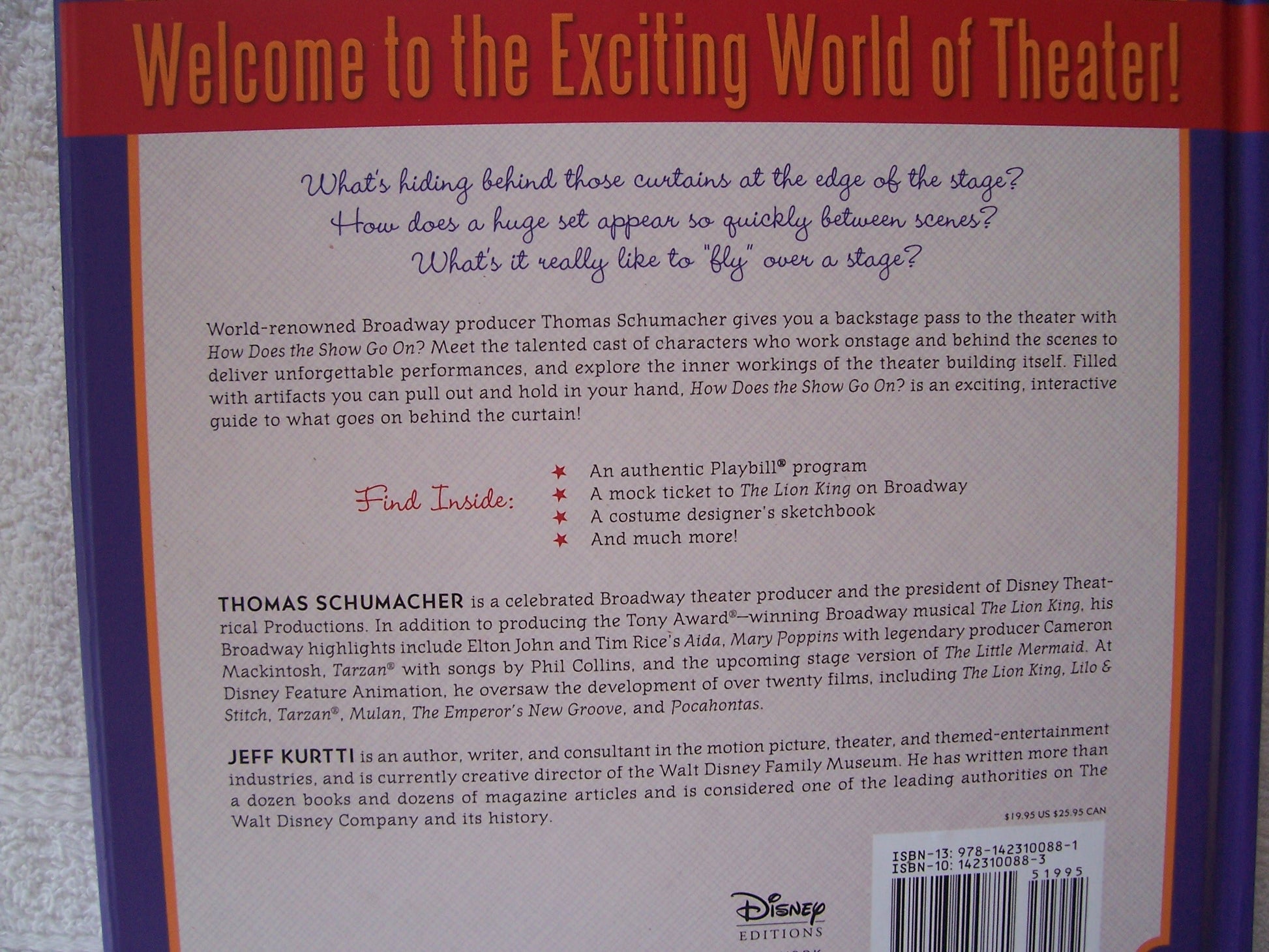 How Does the Show Go On: An Introduction to the Theater (A Disney Theatrical Souvenir Book)