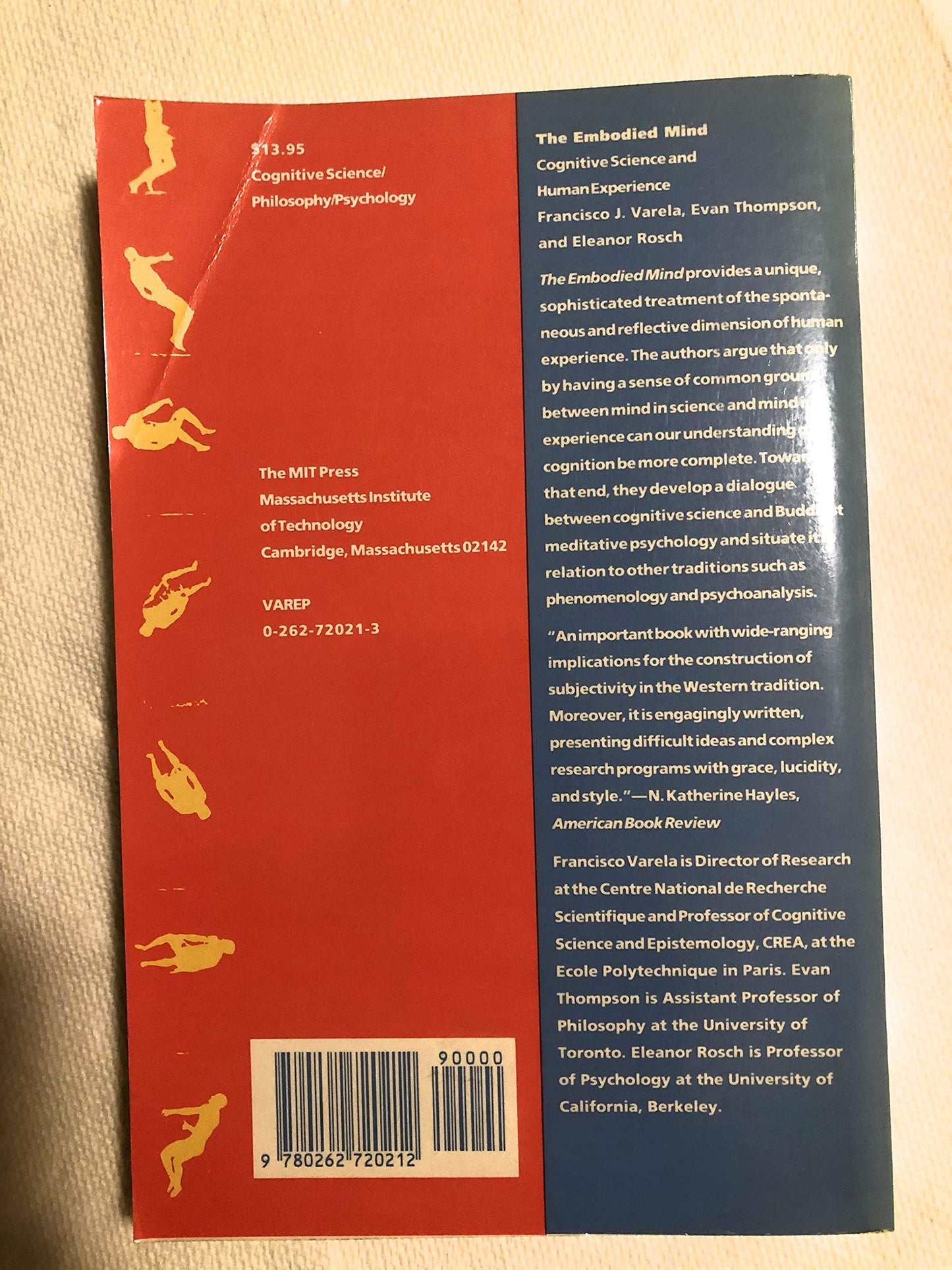 The Embodied Mind: Cognitive Science and Human Experience by