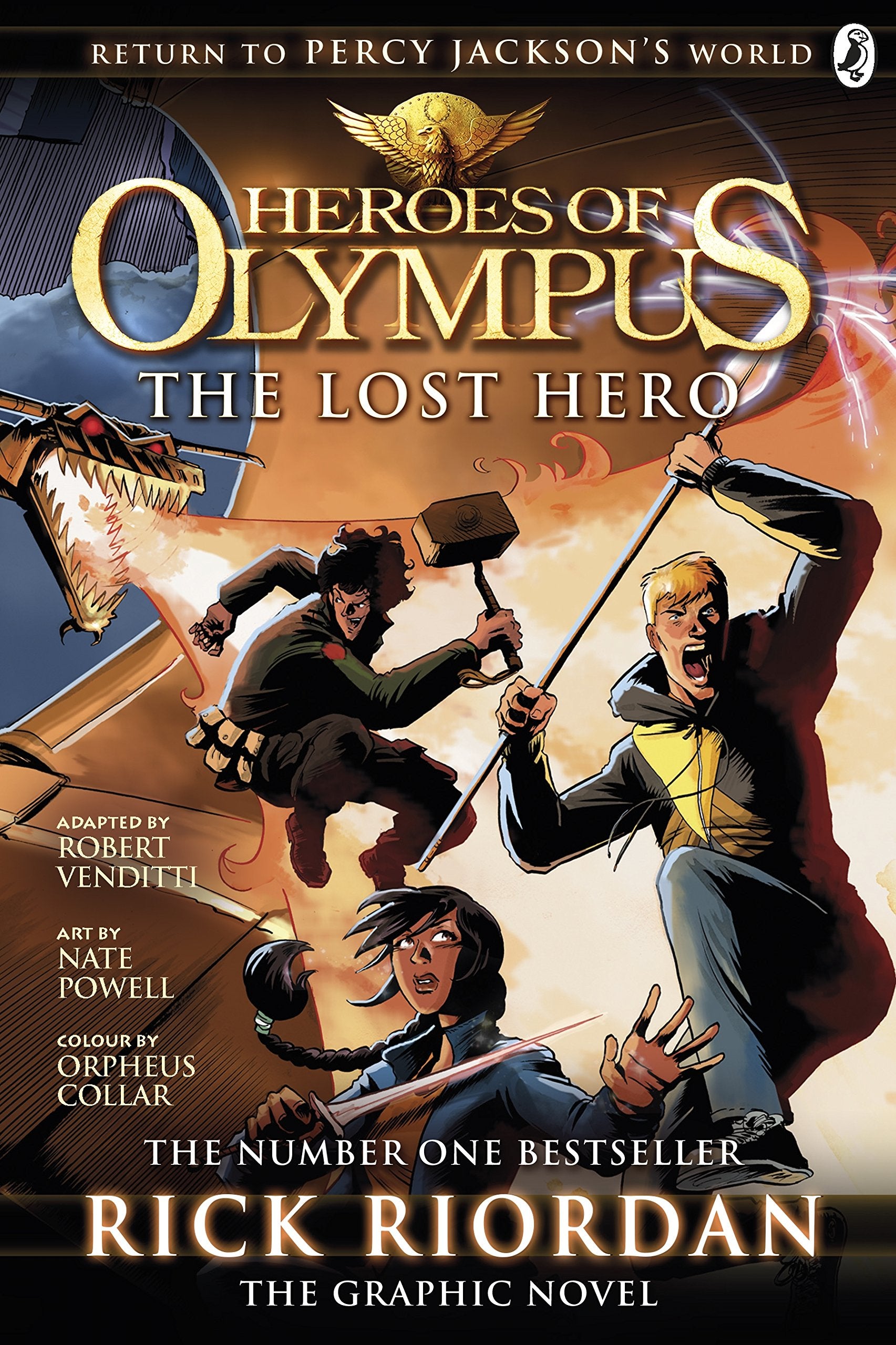 Heroes of Olympus: The Lost Hero: The Graphic Novel (Heroes of Olympus Graphic Novels)