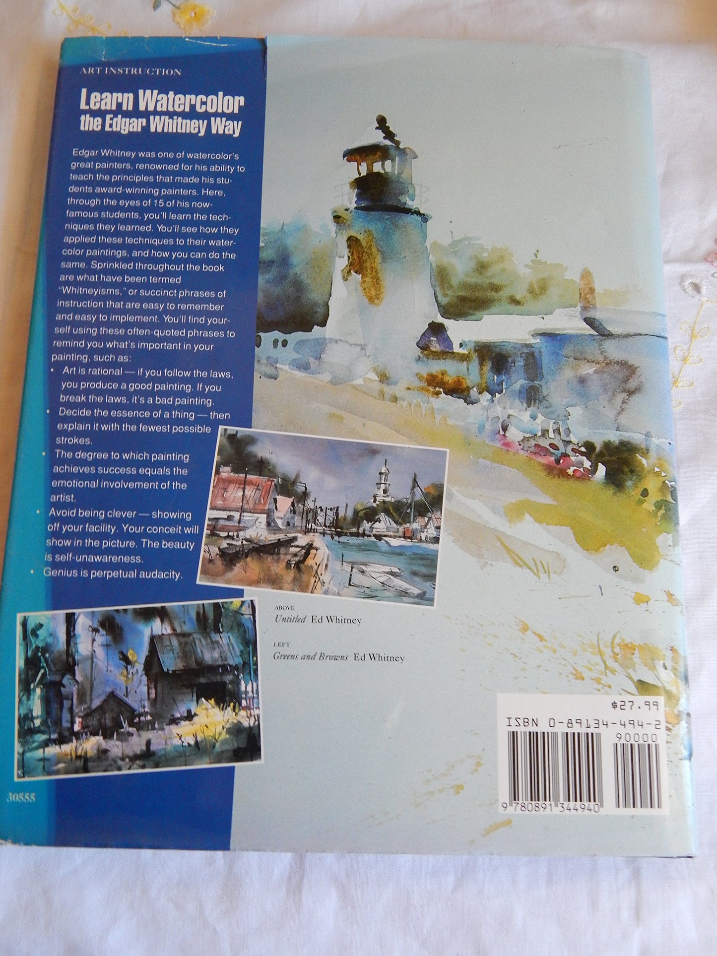 Learn Watercolor the Edgar Whitney Way