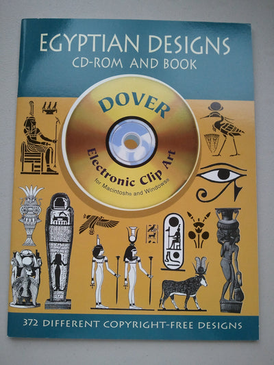 Egyptian Designs CD-ROM and Book (Dover Electronic Clip Art)
