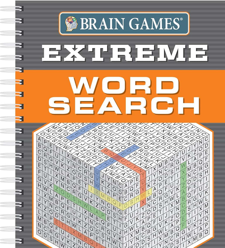 Brain Games - Extreme Word Search (256 pages)