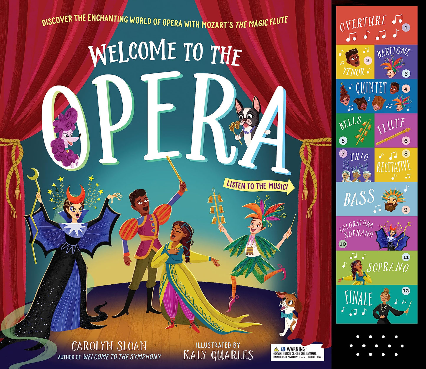 Welcome to the Opera: Discover the Enchanting World of Opera with Mozarts The Magic Flute (Welcome to Music! Sound Button Books)
