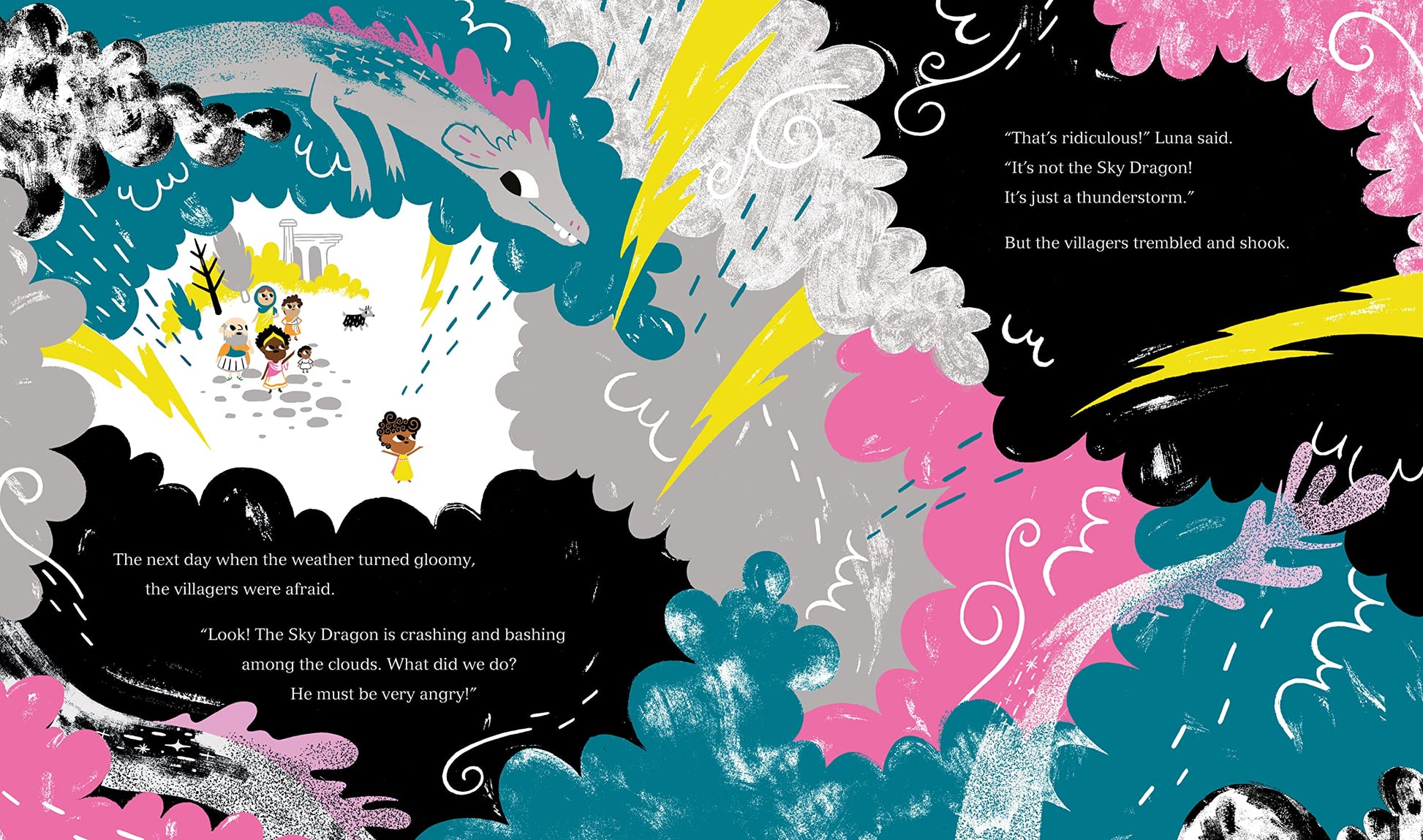Luna and the Sky Dragon: A stargazing adventure story