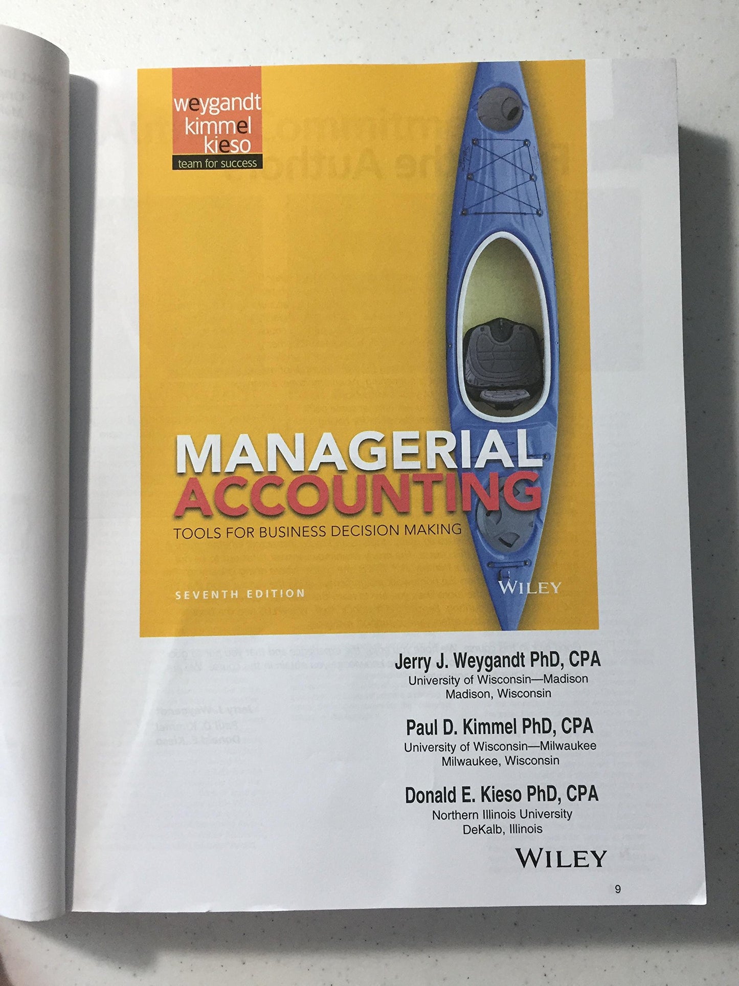 Managerial Accounting: Tools for Business Decision Making