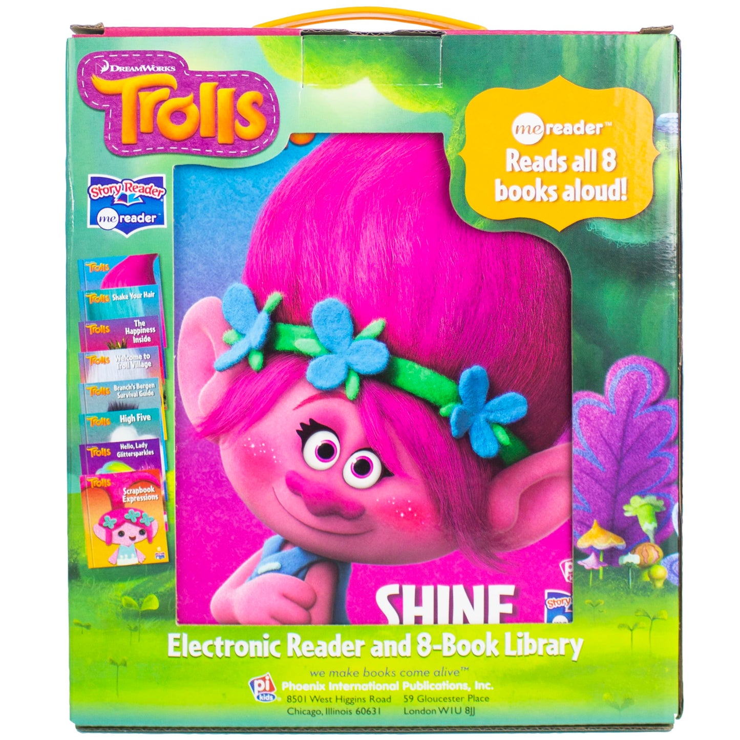 Dreamworks Trolls - Me Reader Electronic Reader 8 Book Library Box Set - PI Kids