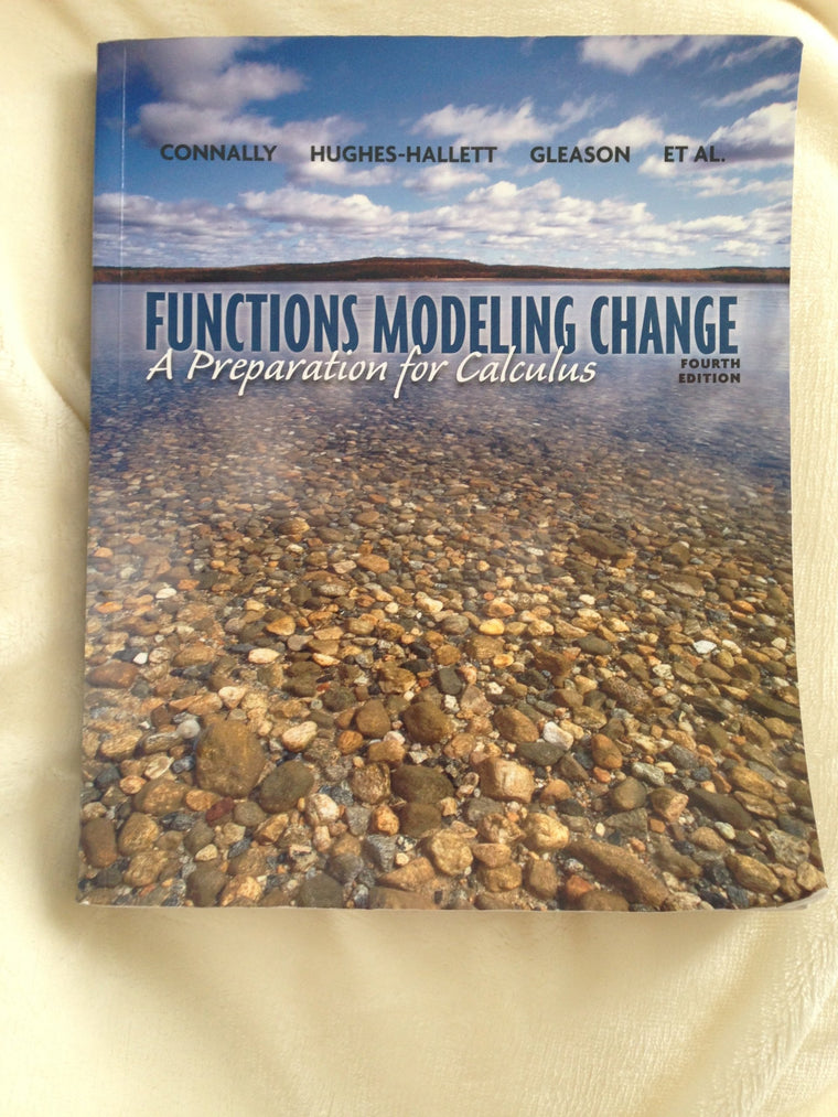 Functions Modeling Change: A Preparation for Calculus