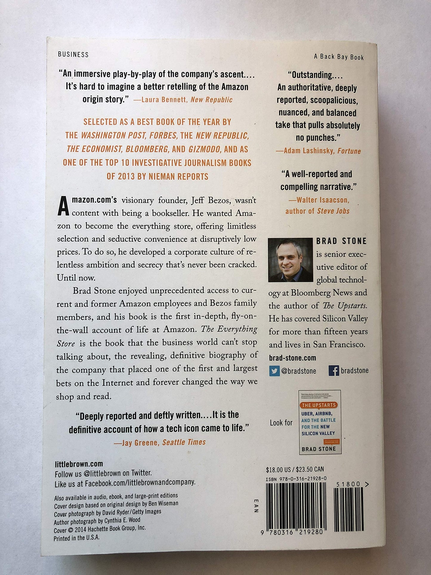 The Everything Store: Jeff Bezos and the Age of Amazon