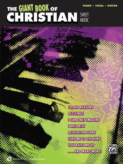 The Giant Book of Christian Sheet Music: Piano/Vocal/Guitar (The Giant Book of Sheet Music)