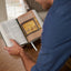NKJV, Abide Bible, Leathersoft, Brown, Red Letter, Comfort Print: Holy Bible, New King James Version