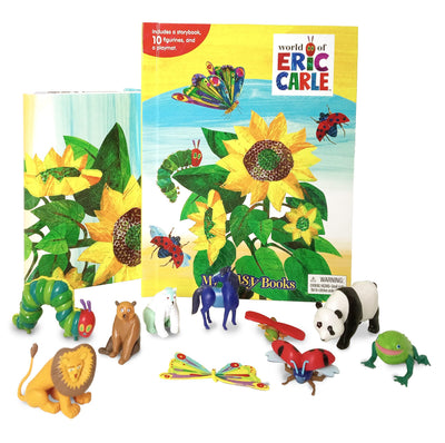 The World of Eric Carle My Busy Books - Storybook, 10 figurines, playmat