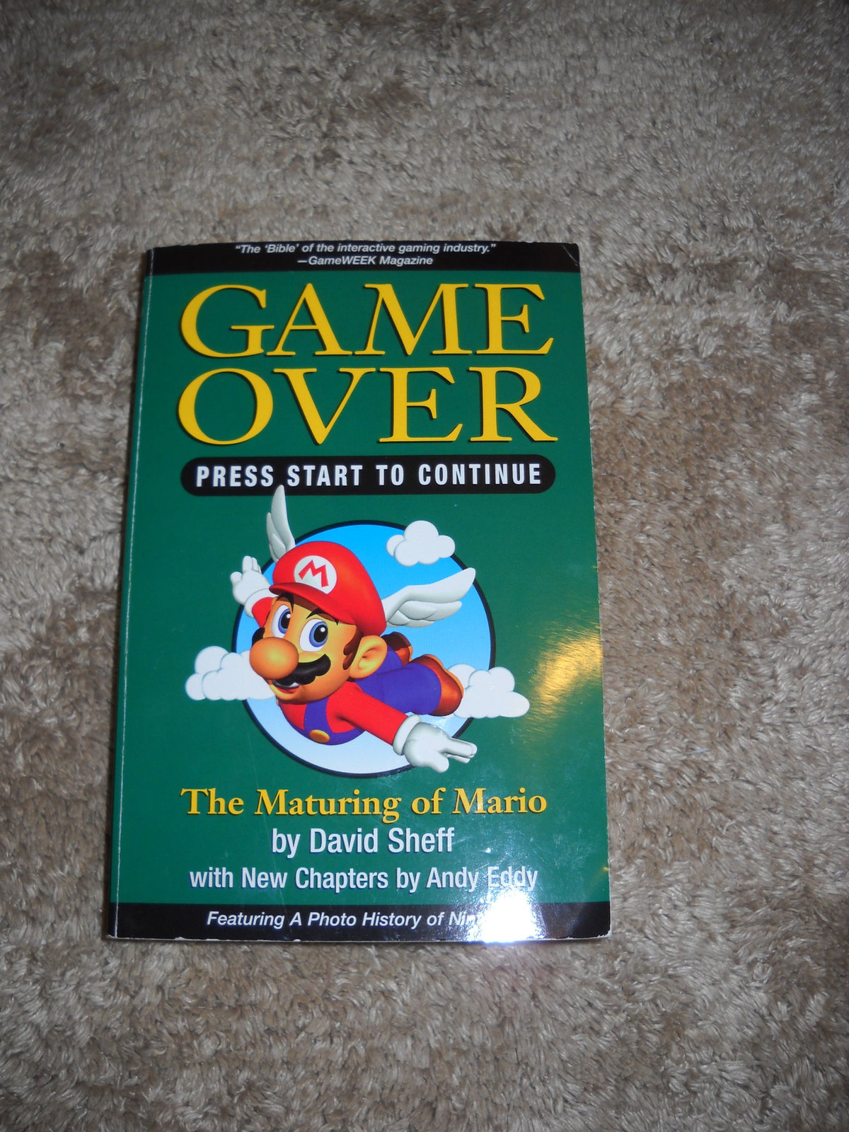 Game Over Press Start To Continue