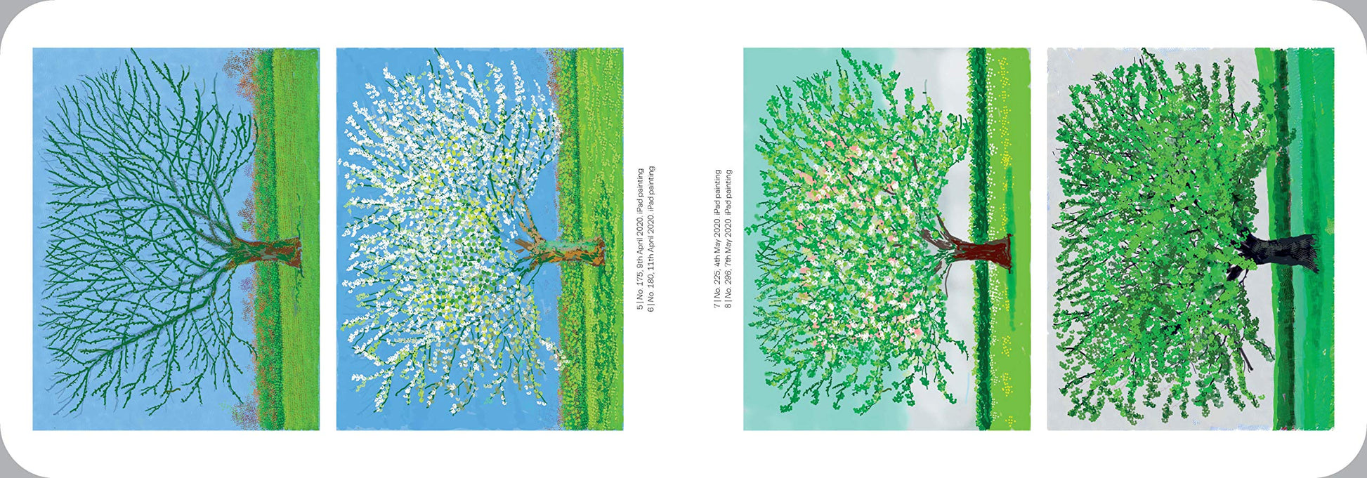 David Hockney: The Arrival of Spring, Normandy, 2020