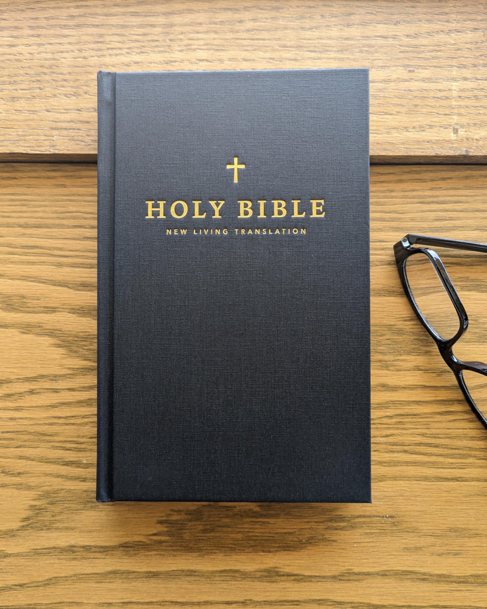 NLT Church Bible (Hardcover, Black)