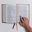 The KJV Open Bible: Complete Reference System, Burgundy Leathersoft, Red Letter, Comfort Print: King James Version