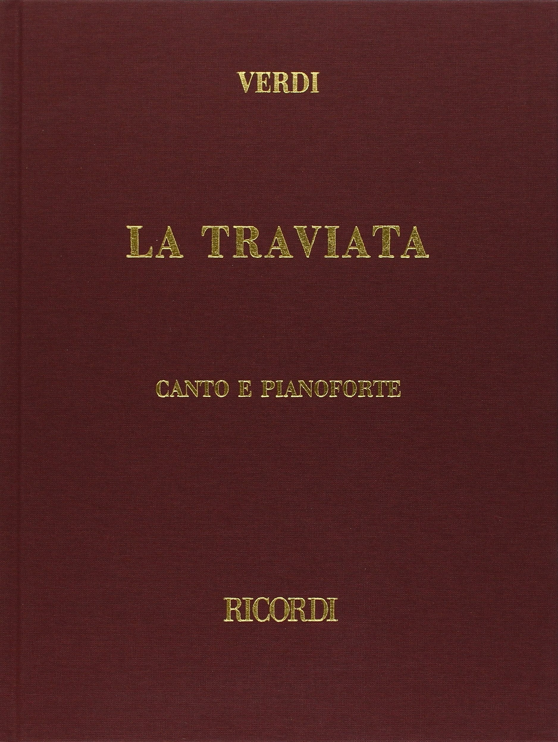 La Traviata Canto E Pianoforte