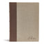 CSB Spurgeon Study Bible, Brown/Tan Cloth Over Board, Black Letter, Study Notes, Quotes, Sermons Outlines, Ribbon Marker, Sewn Binding, Easy-to-Read Bible Serif Type
