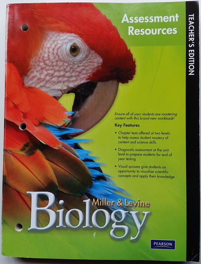 Miller & Levine Biology Teacher's Edition Assessment Resourc