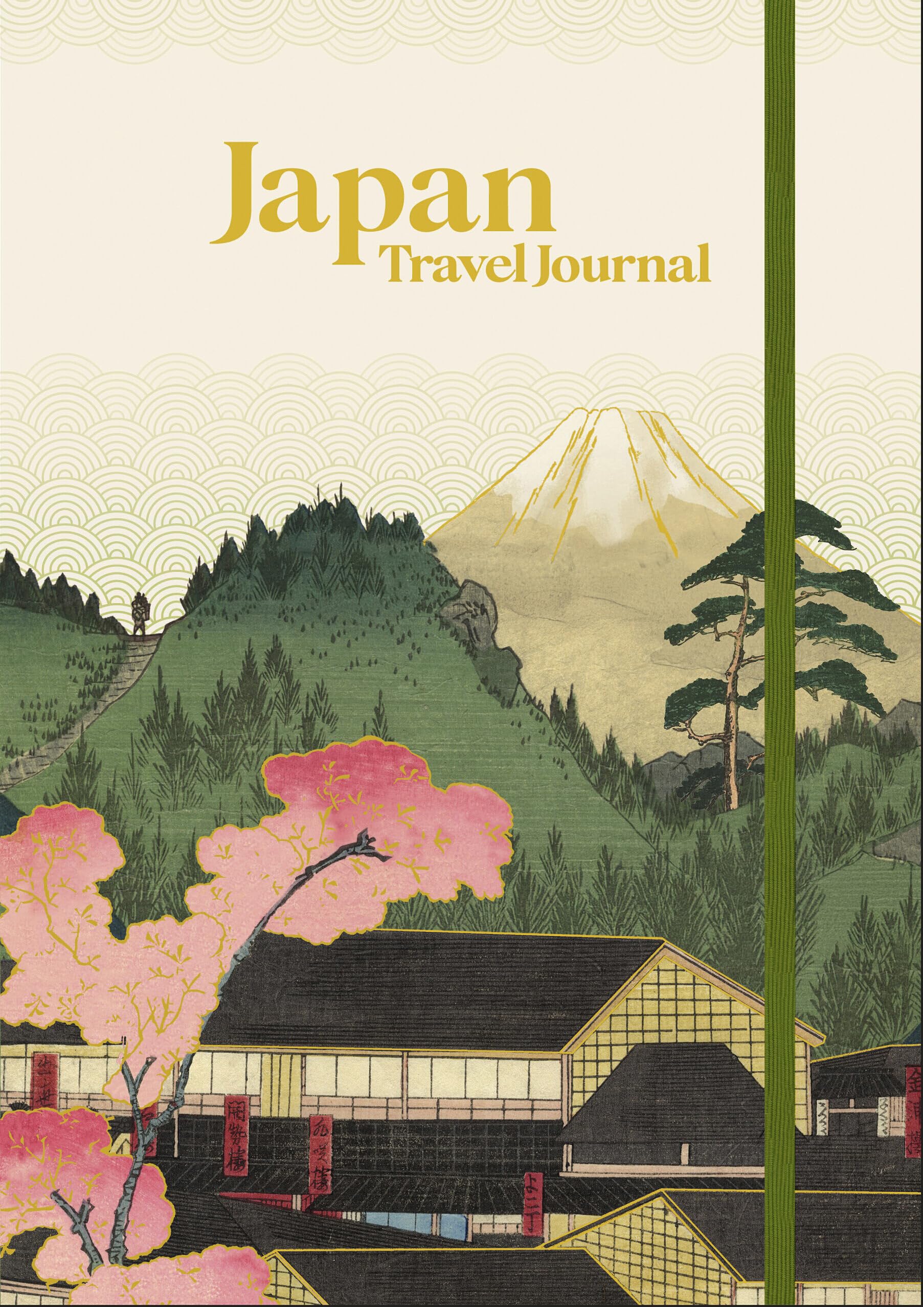 Japan Travel Journal: Hardcover Travel Diary with Prompts, Planning Pages, and Keepsake Storage