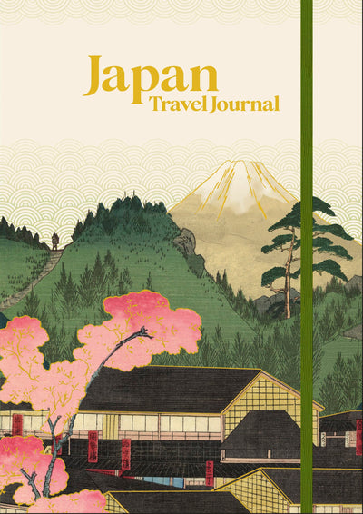 Japan Travel Journal: Hardcover Travel Diary with Prompts, Planning Pages, and Keepsake Storage