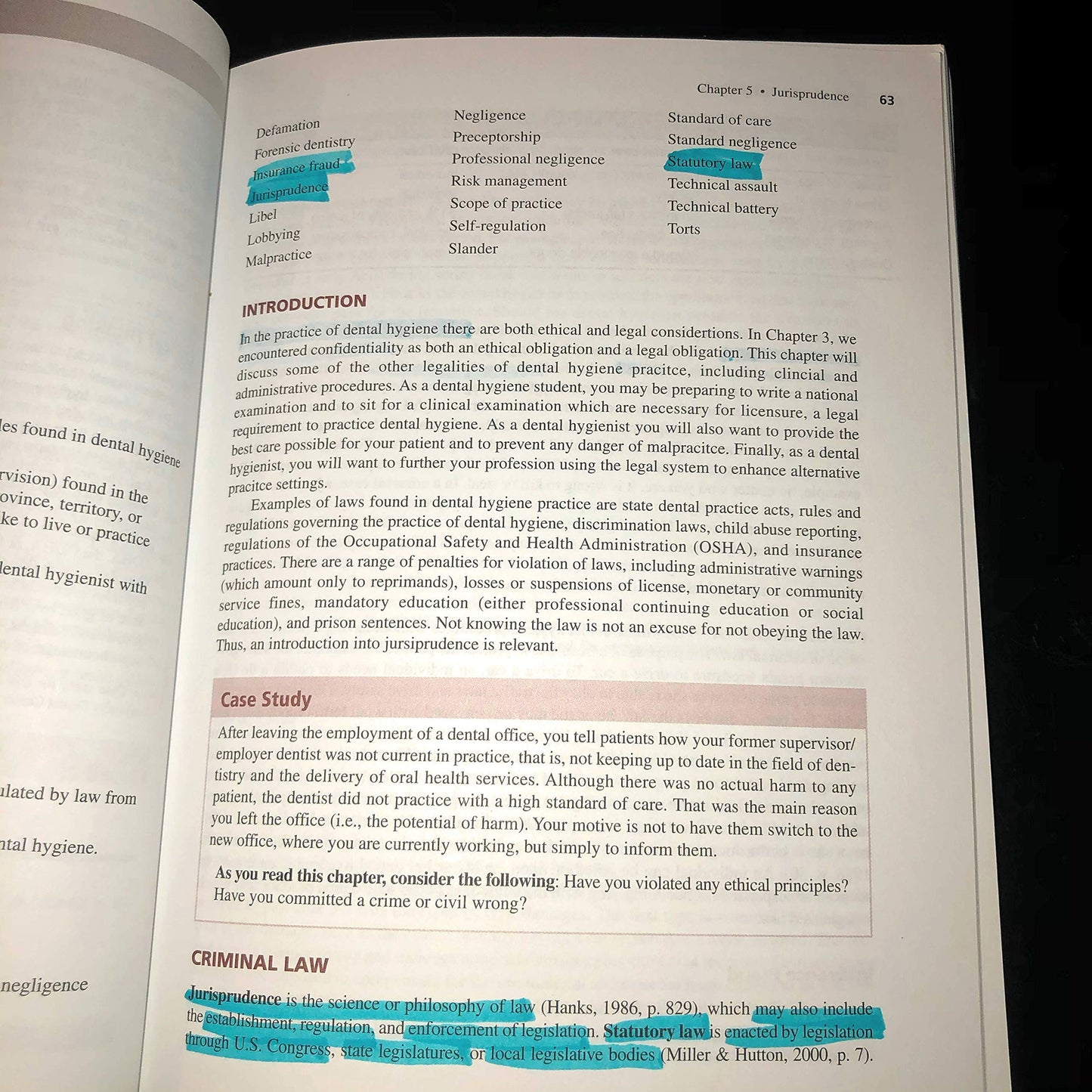 Ethics, Jurisprudence and Practice Management in Dental Hygiene (Kimbrough, Ethics, Juriprudence and Practice Management in Dental Hygiene)