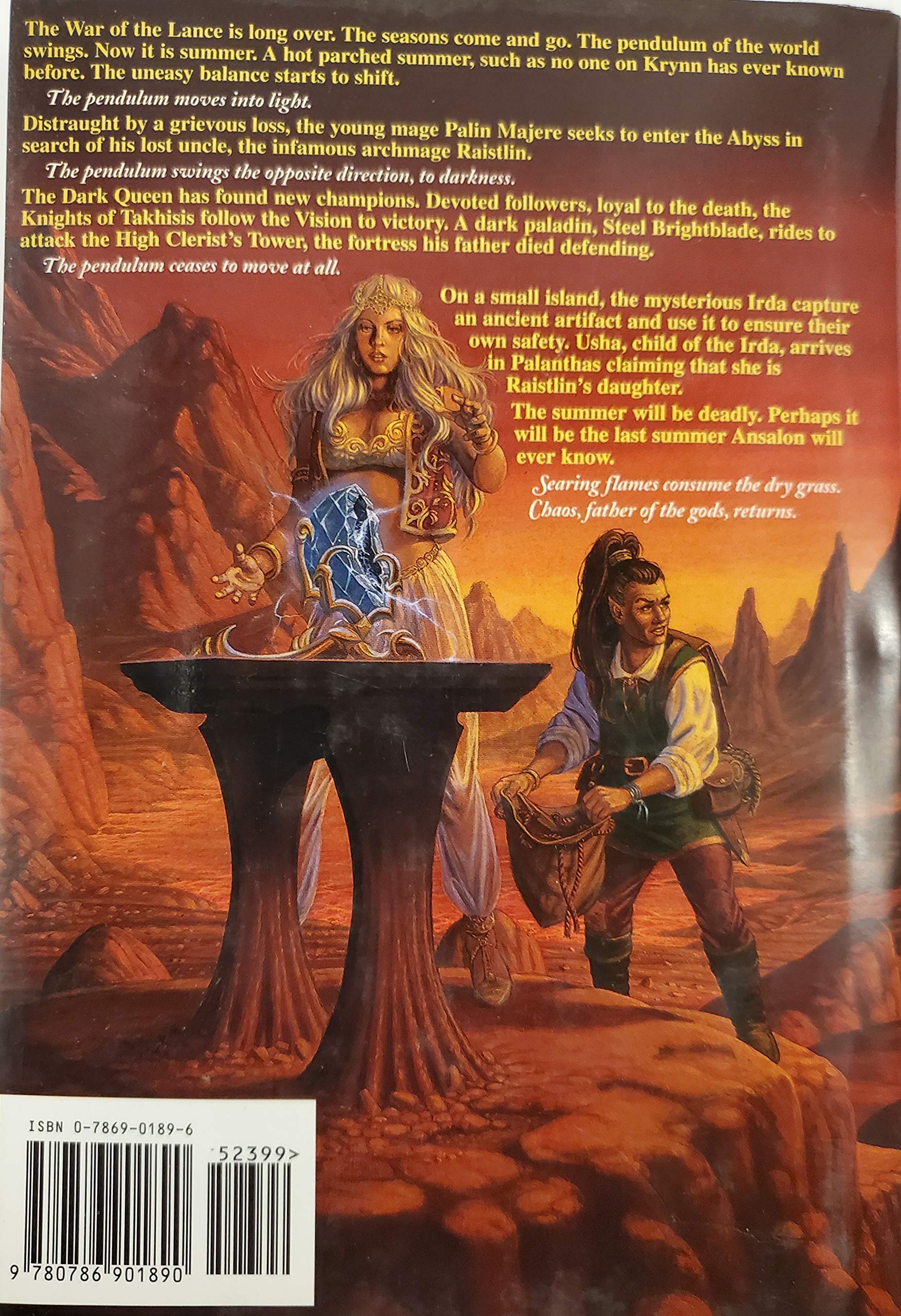 Dragons Of Summer Flame (Dragonlance Saga Chronicles)