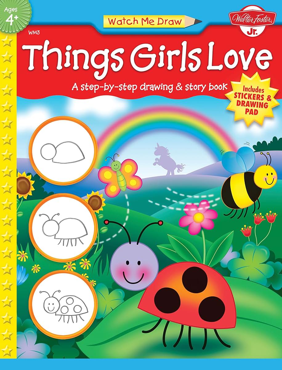 Watch Me Draw: Things Girls Love