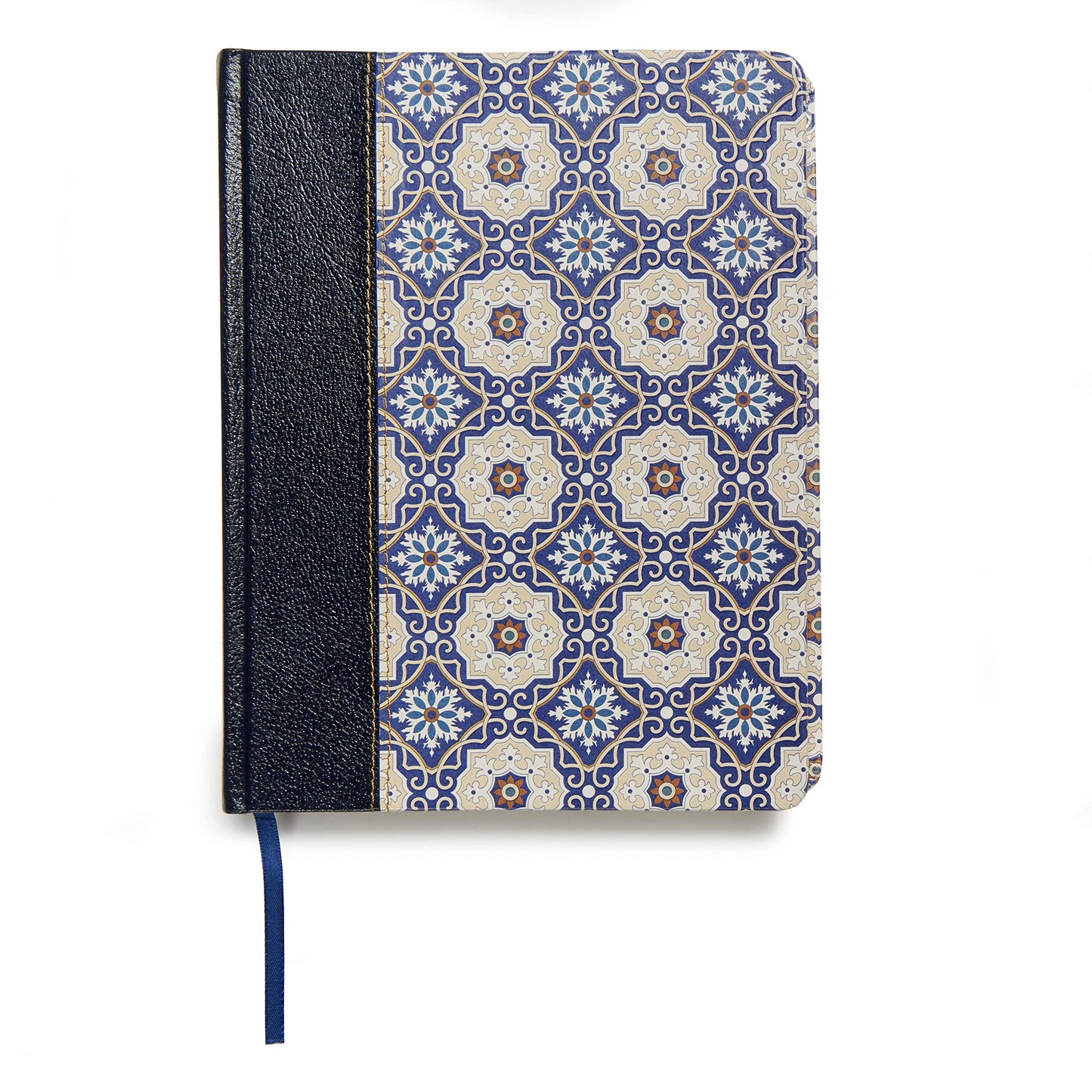 Biblia Reina Valera 1960 de apuntes. Letra grande, piel fabricada y mosaico crema y azul / NoteTaking Bible RVR 1960. Large print, Cloth over Board, Cream and Blue (Spanish Edition)