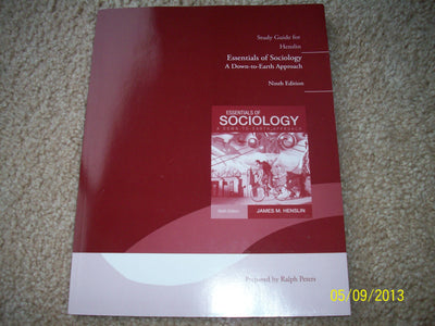 Essentials of Sociology: A Down-to-Earth Approach