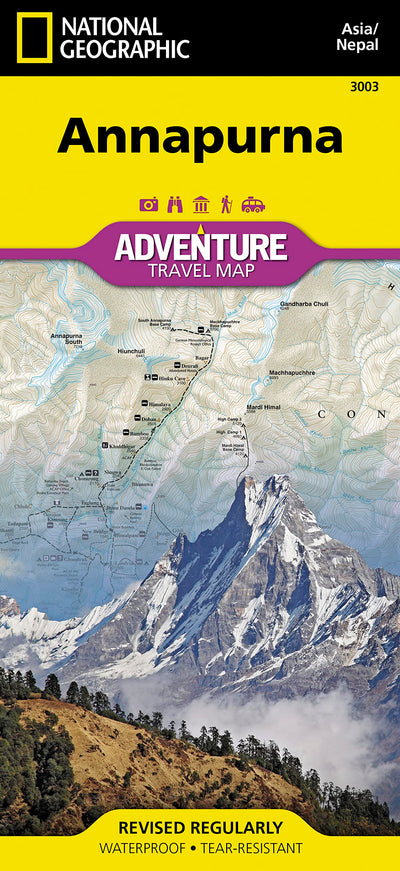 Annapurna Map [Nepal] (National Geographic Adventure Map, 3003)