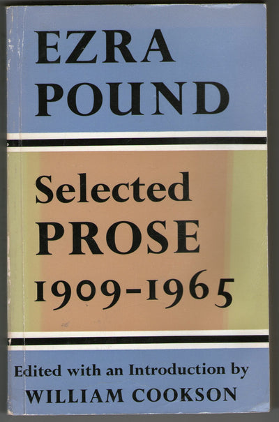 Selected Prose 1909-1956 (New Directions Paperbook)