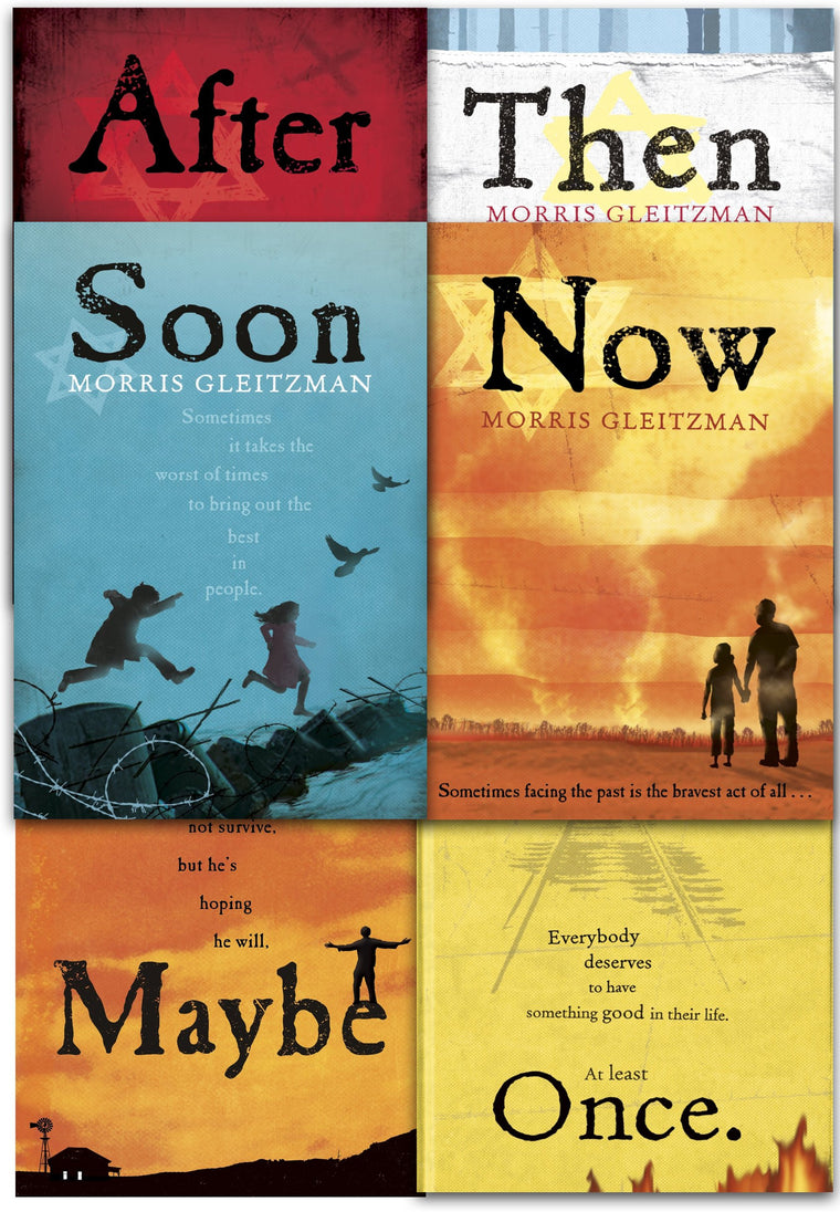 The Once Series 6 Books Set Pack by Morris Gleitzman (Now, After, Then, Once, Soon, Maybe)