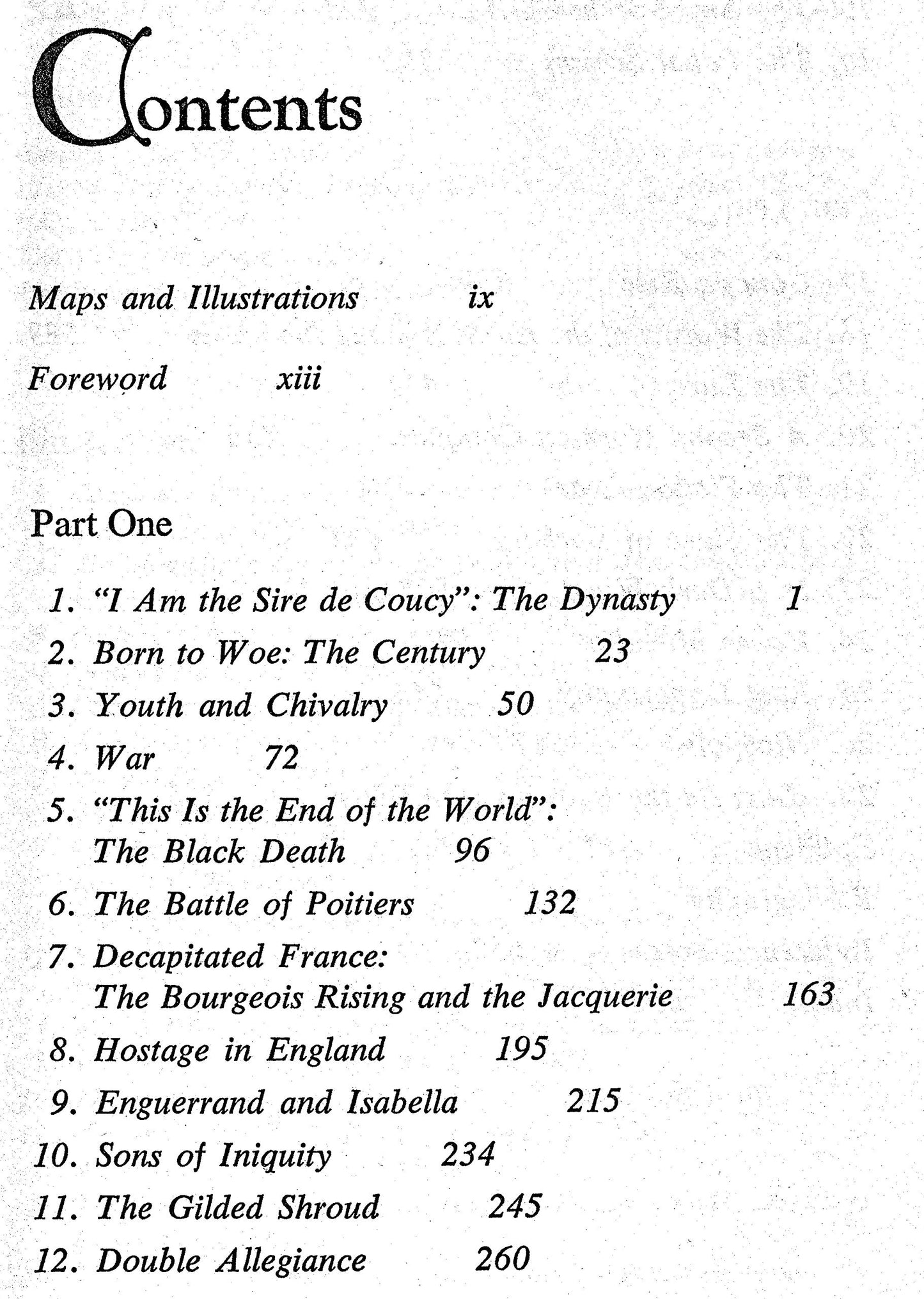 A Distant Mirror: The Calamitous 14th Century