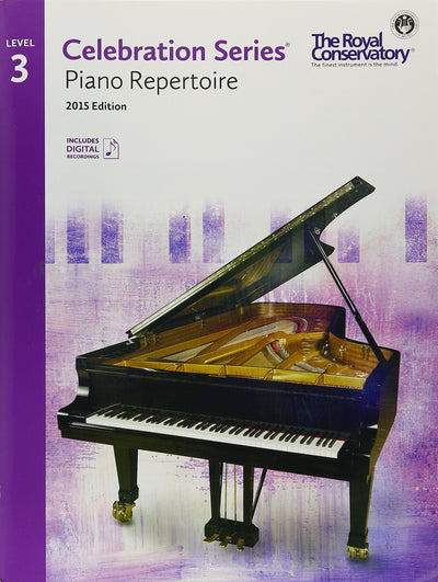 C5R03 - Royal Conservatory Celebration Series - Piano Repertoire Level 3 Book 2015 Edition