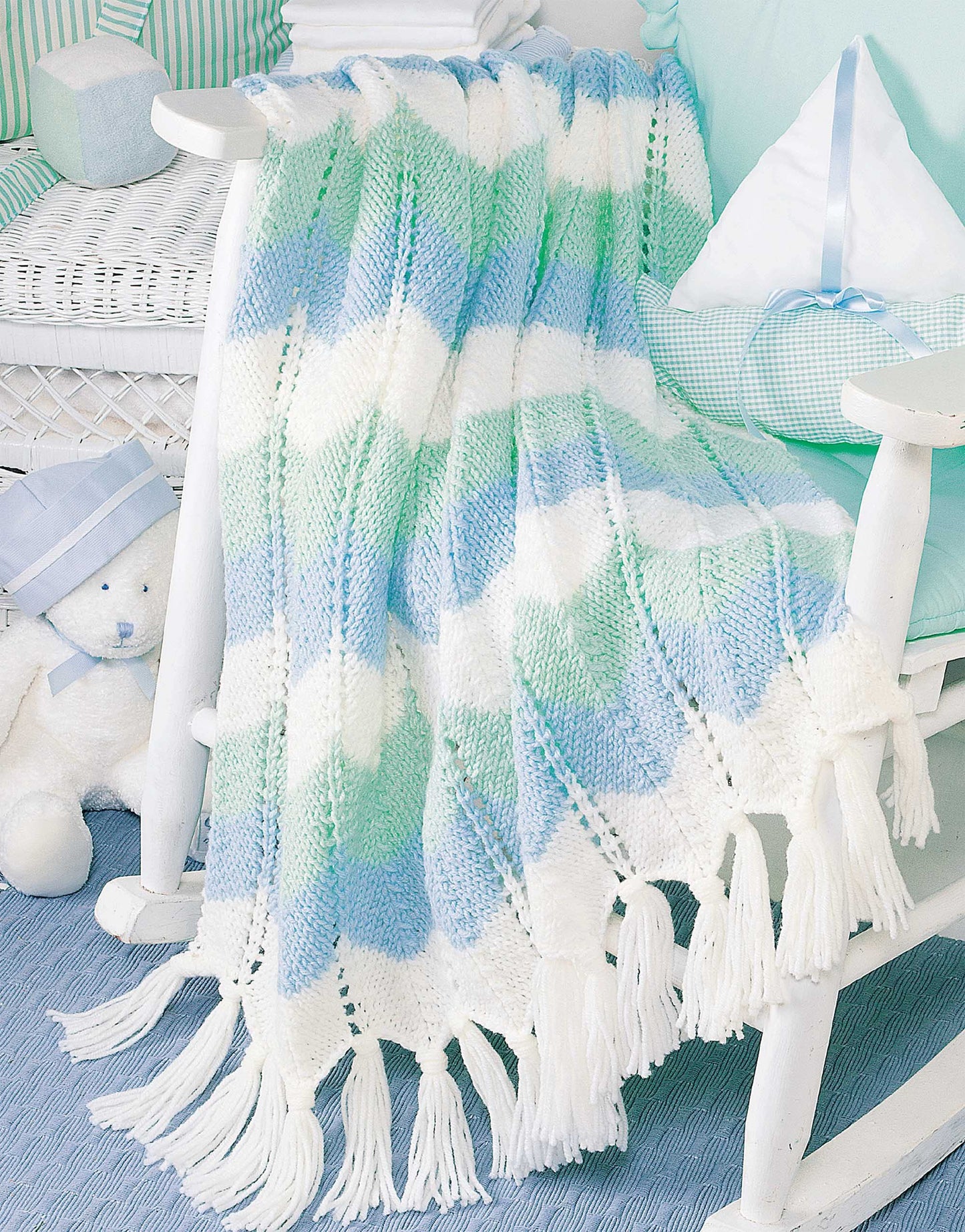 Our Best Knit Baby Afghans-33 Fun-to-Knit Designs Fashioned in Soft Pastels