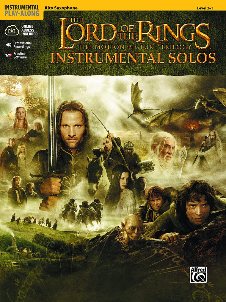 The Lord of the Rings, Instrumental Solos Alto Sax (Pop Instrumental Solo Series)