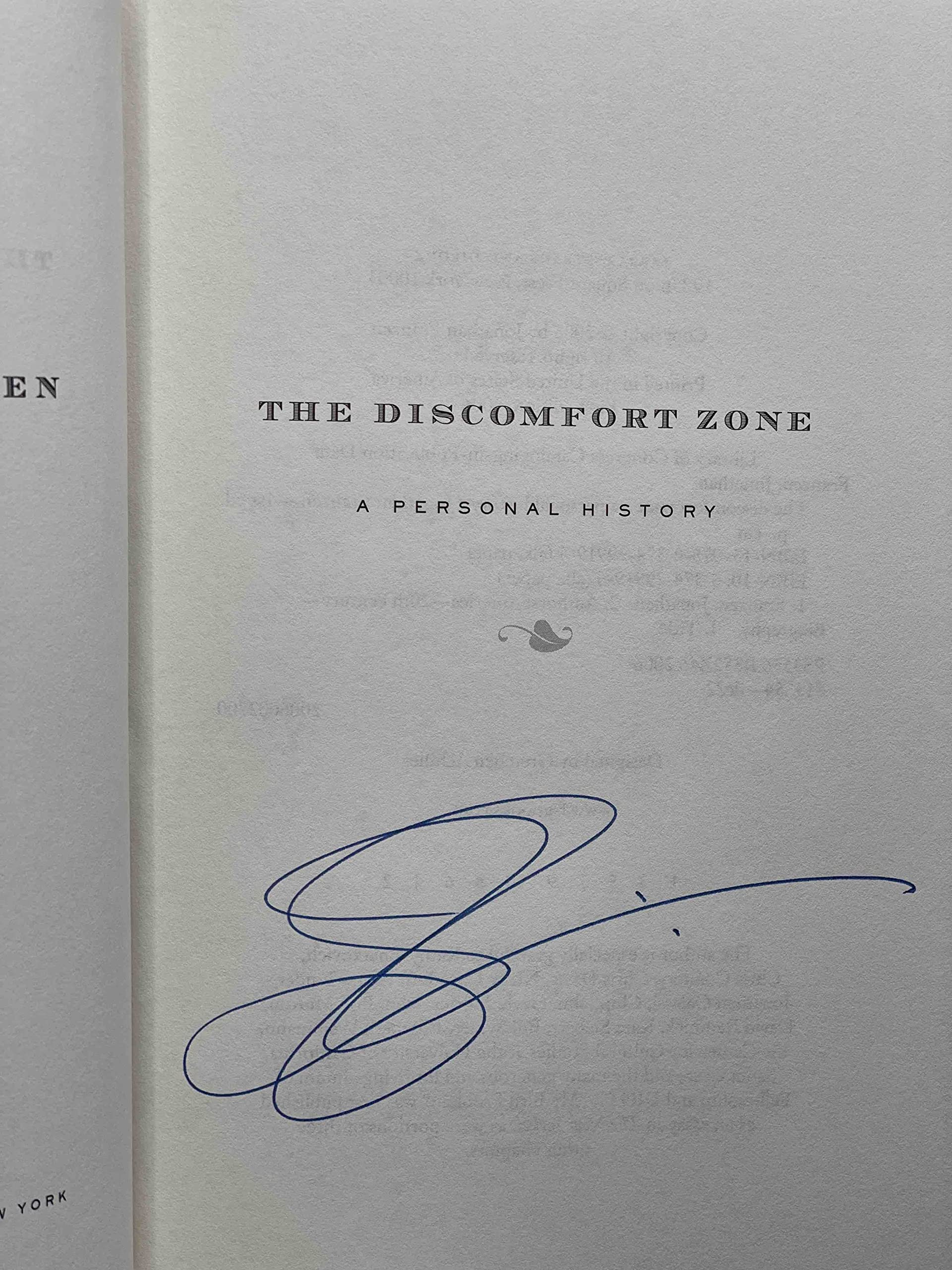The Discomfort Zone: A Personal History