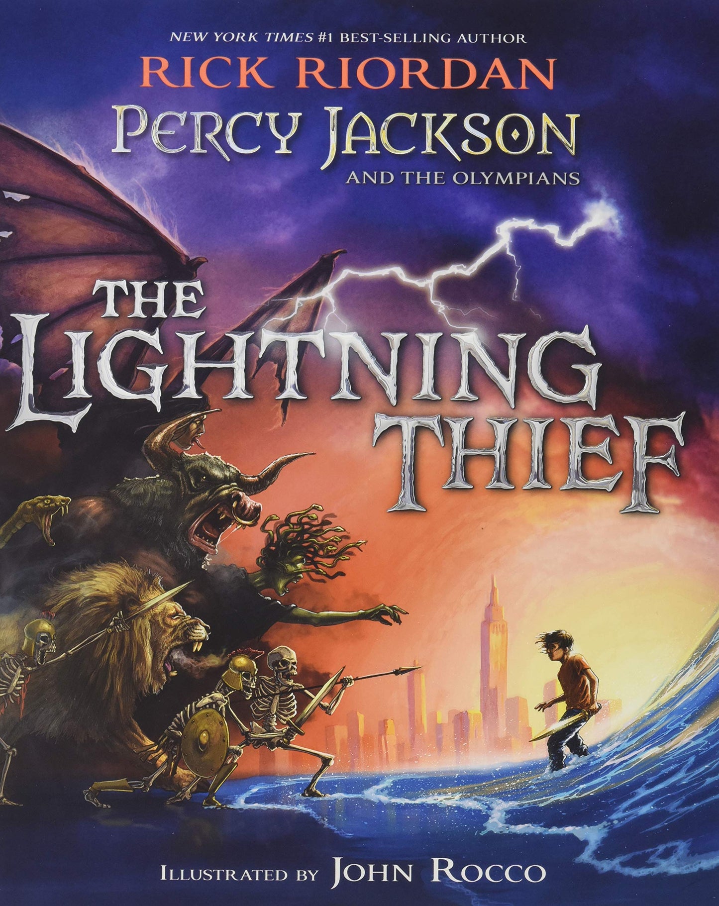 Percy Jackson Lightning Thief Illustrated Edition