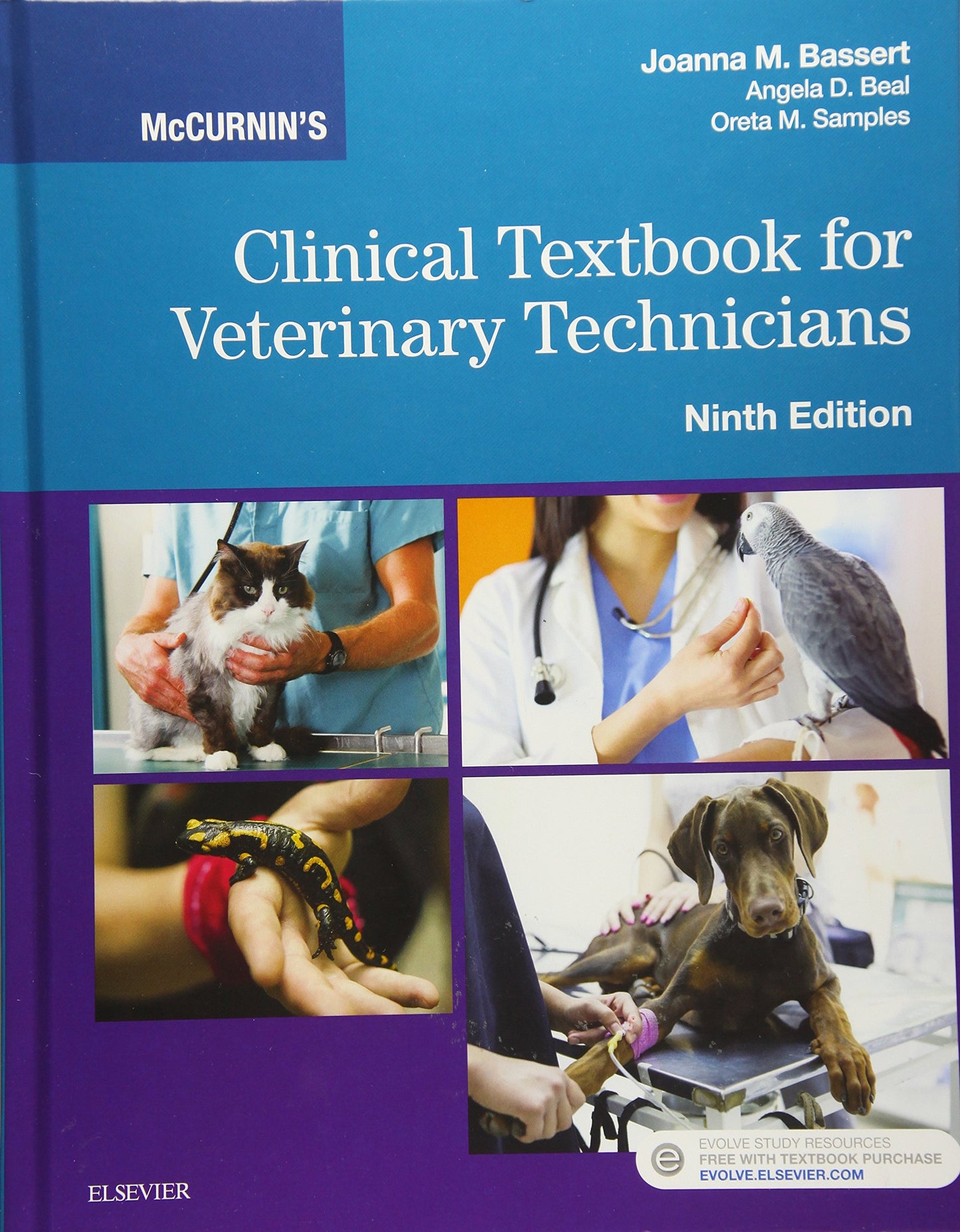 McCurnin's Clinical Textbook for Veterinary Technicians by B