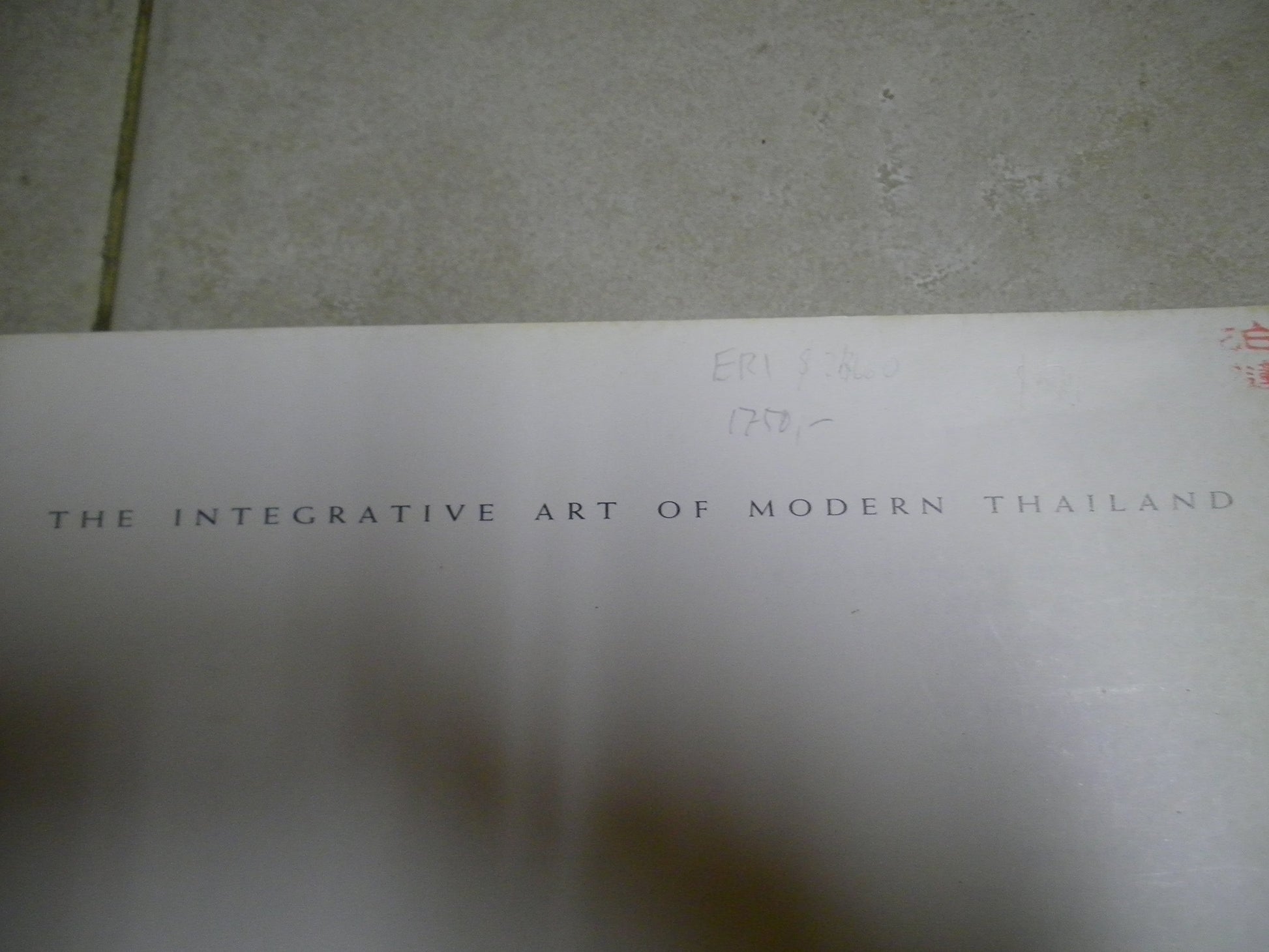 The Integrative Art of Modern Thailand