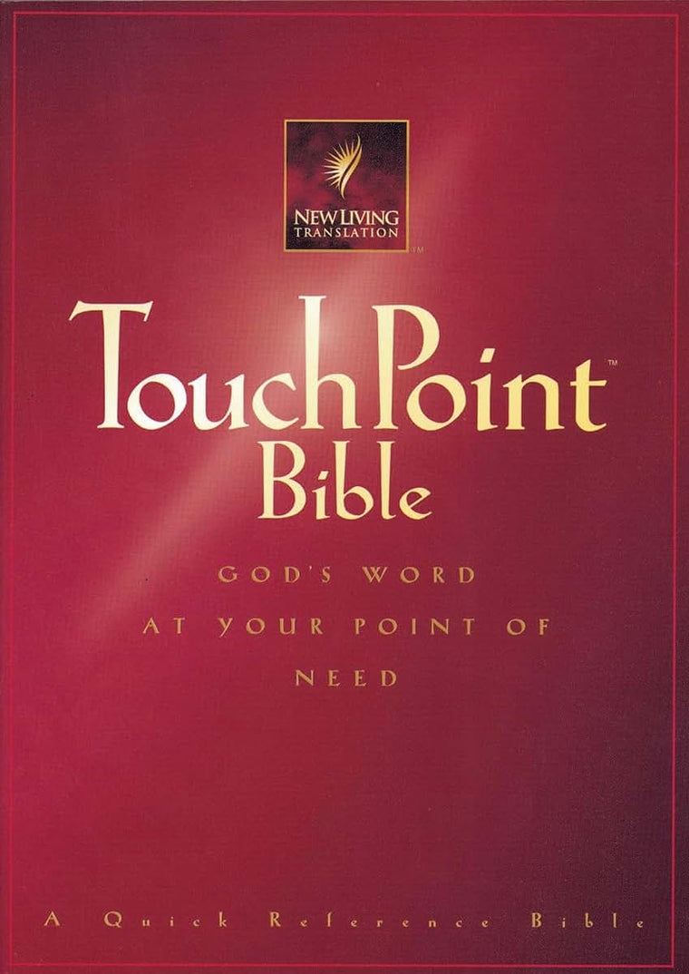 TouchPoint Bible NLT (Softcover, Red) – New Living Translation