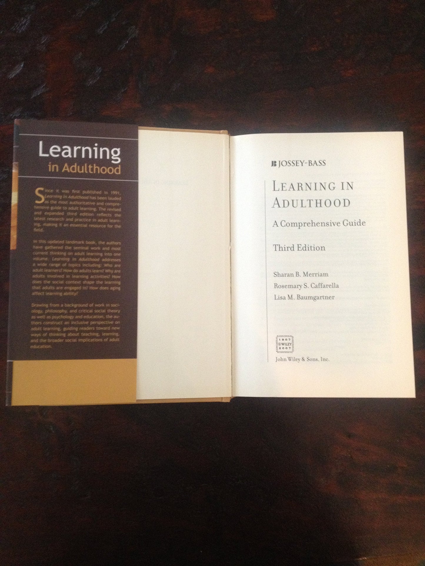 Learning in Adulthood: A Comprehensive Guide